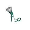 Green Outdoor Flood Lamp Holder With Ground Stake