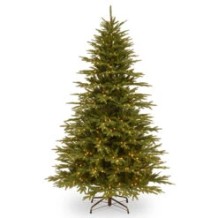 7.5’ Pre-Lit Monterey Fir Artificial Christmas Tree – Clear Lights
