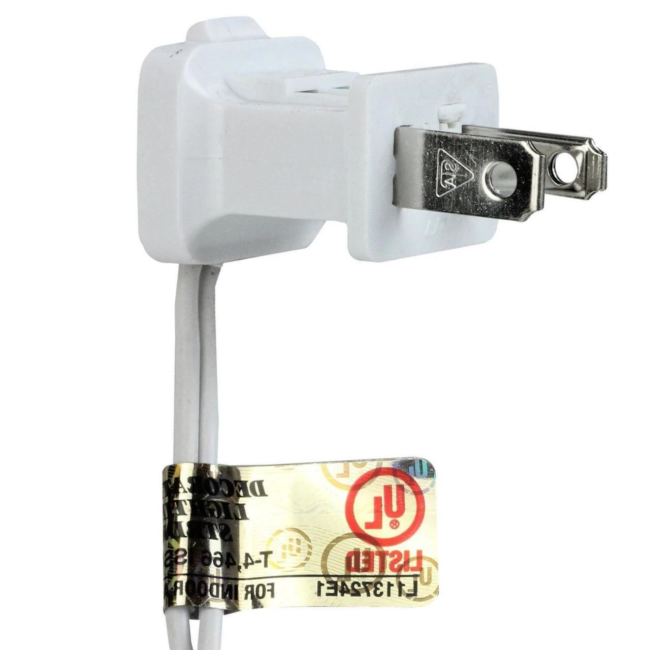 20-Count Gold Ribbed Ball Ornaments Christmas Light Set, 1.5ft White Wire 3 20-Count Gold Ribbed Ball Ornaments Christmas Light Set, 1.5ft White Wire - Image 3