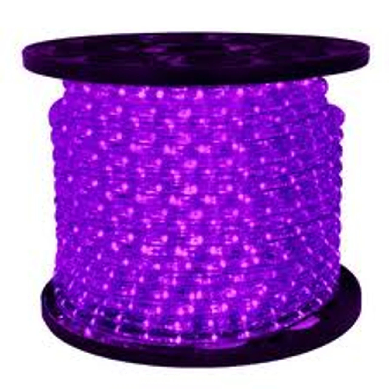 150' Purple LED Indoor Or Outdoor Commercial Grade Christmas Rope Lights 3 150' Purple LED Indoor Or Outdoor Commercial Grade Christmas Rope Lights - Image 3