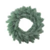 Green Frosted Pine Artificial Christmas Wreath - 16-Inch, Unlit