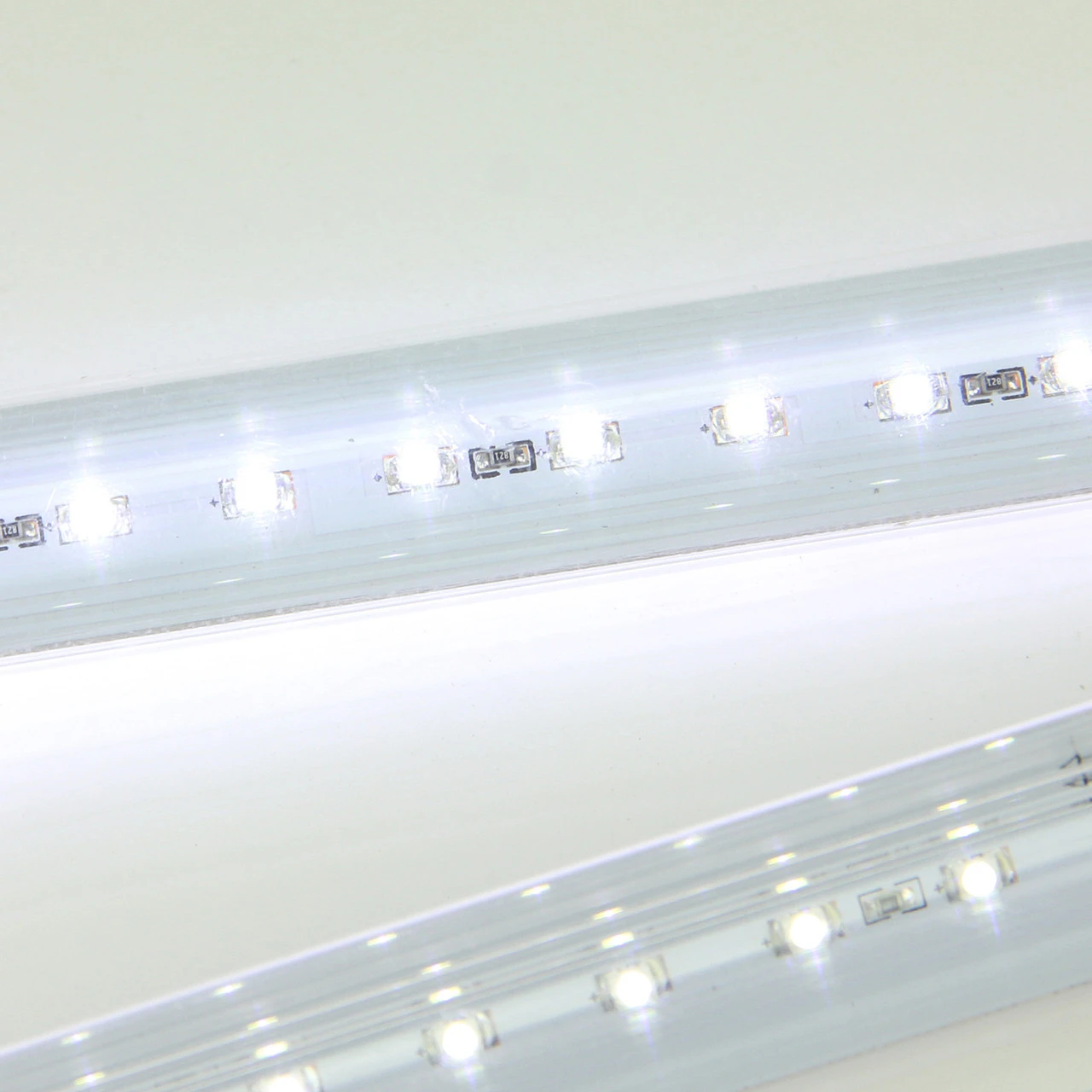 6 White LED Dripping Icicle Snowfall Christmas Light Tubes - 21 Ft Clear Wire 3 6 White LED Dripping Icicle Snowfall Christmas Light Tubes - 21 Ft Clear Wire - Image 3