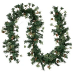 9' X 12" Yorkville Pine Artificial Christmas Garland, Unlit