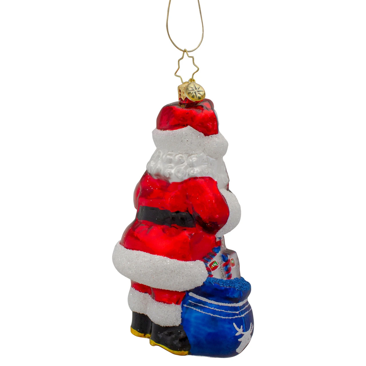 Christopher Radko Notes For Nick Glass Christmas Ornament 1020870 4 Christopher Radko Notes For Nick Glass Christmas Ornament 1020870 - Image 4