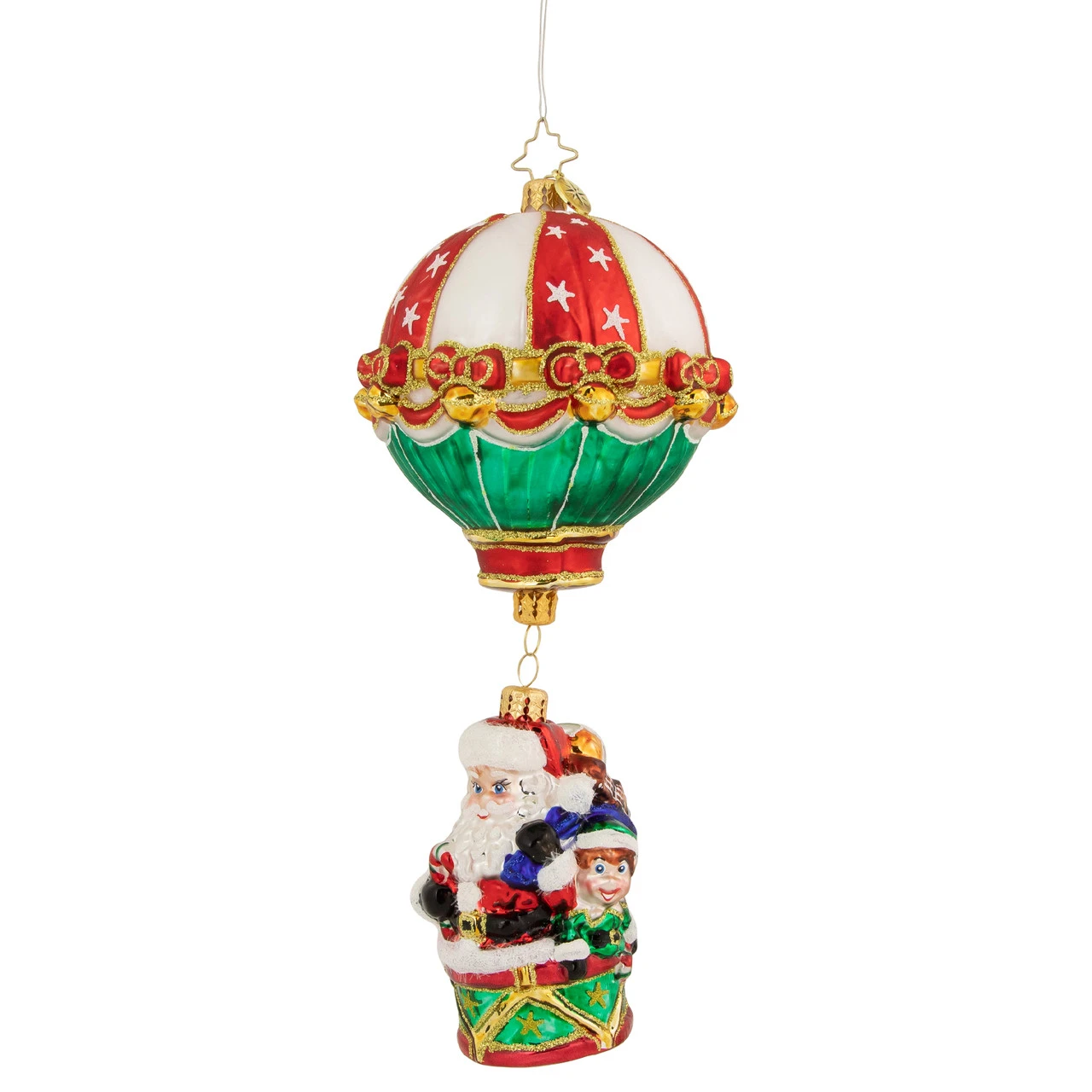 Christopher Radko Soaring To Holiday Heights Glass Christmas Ornament 1020960 3 Christopher Radko Soaring To Holiday Heights Glass Christmas Ornament 1020960 - Image 3
