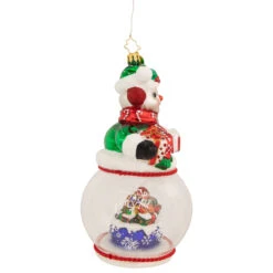 Christopher Radko Chilly And Cheery Glass Christmas Ornament 1021014 -Best Christmas Store radko 1021014 3 04844.1684450695