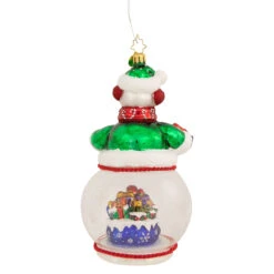 Christopher Radko Chilly And Cheery Glass Christmas Ornament 1021014 -Best Christmas Store radko 1021014 4 81112.1684450695
