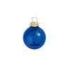 8ct Cobalt Blue Shiny Glass Christmas Ball Ornaments 3.25" (80mm)