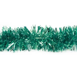 25' Teal Blue Metallic Twist Novelty Christmas Garland