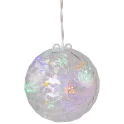 6" LED Lighted Multi-Color Hanging Crystal Sphere Outdoor Christmas Decoration 7 6" LED Lighted Multi-Color Hanging Crystal Sphere Outdoor Christmas Decoration -Best Christmas Store sienna 424f6112 2 66419.1667578355
