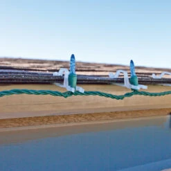 Bucket Of 150 Clear Outdoor Universal Christmas Light Clips -Best Christmas Store simpleliving 712025 25ct universallightclips wlight 05145.1667573194