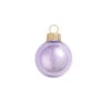 2ct Lavender Purple Pearl Finish Glass Christmas Ball Ornaments 6" (150mm)