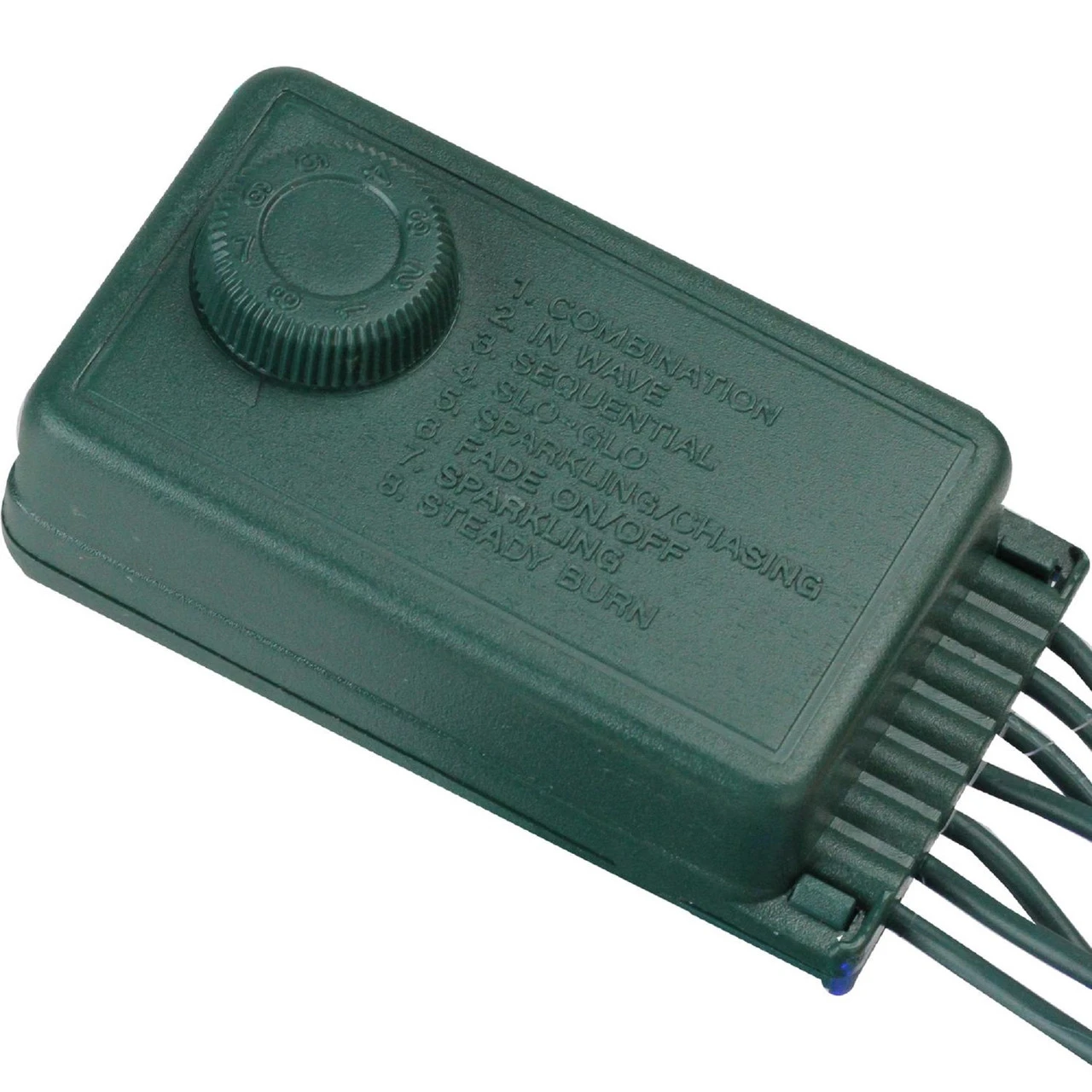 120 Multi Color LED C6 Christmas Lights - 32 Ft Green Wire 2 120 Multi Color LED C6 Christmas Lights - 32 Ft Green Wire - Image 2