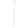 144 White LED Snow Falling Branch Mini Christmas Lights - 5 Ft Silver Wire