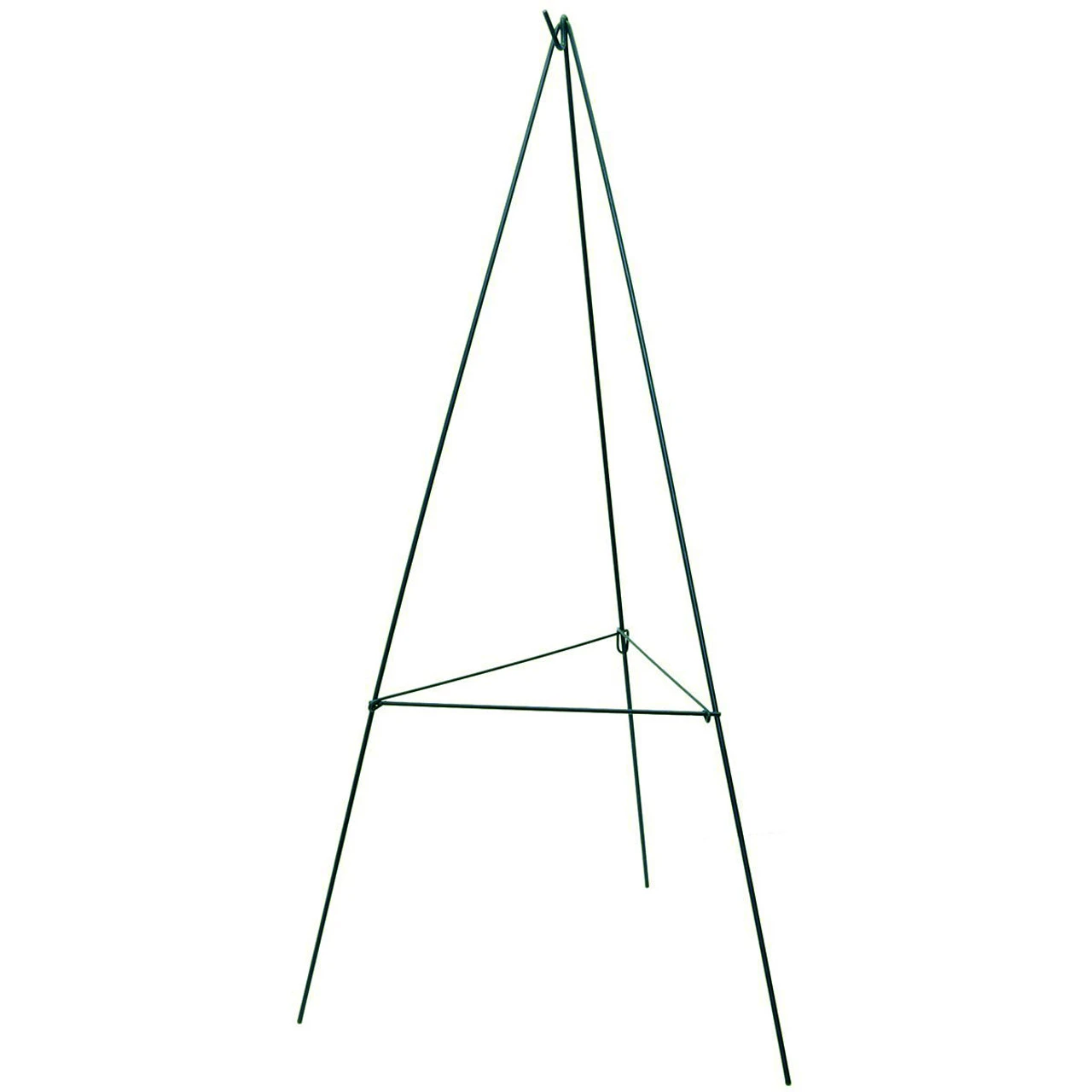36" Green Metal Wire Standing Display Easel For Christmas & Easter Wreaths Or Memorials 1 36" Green Metal Wire Standing Display Easel For Christmas & Easter Wreaths Or Memorials