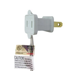 70 Count Green LED C6 Faceted Christmas Lights, 22.5 Ft White Wire -Best Christmas Store white20plug 38614.1667533744