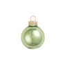 2ct Lime Green Glass Shiny Christmas Ball Ornaments 6" (150mm)