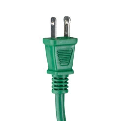 40' Green 2-Prong Outdoor Extension Power Cord With End Connector 5 40' Green 2-Prong Outdoor Extension Power Cord With End Connector -Best Christmas Store ys90568 2 22502.1667560778